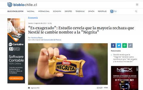 66% de la ciudadanía rechaza cambio de nombre de Negrita