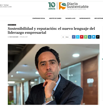 Sostenibilidad y reputación: el nuevo lenguaje del liderazgo empresarial