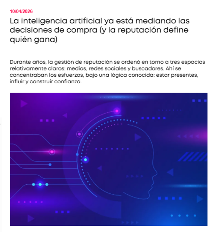 La inteligencia artificial ya está mediando las decisiones de compra